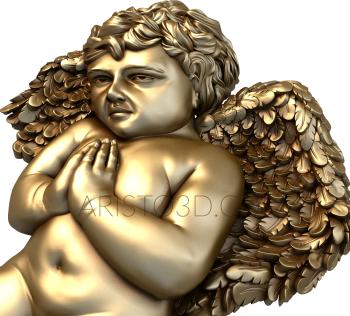 Angels (AN_0064) 3D model for CNC machine